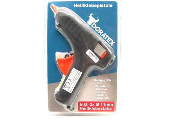 Heißklebepistole mit 2 Heißklebestäbe, 40 Watt, 220V