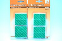 Klebepads, doppelseitig, 2,5 x 2,5 cm, 1 x oder 2 x, 40 - 80 Stück,