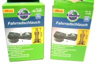 Fahrradschlauch  26 x 1,75/1,95 mit Dunlop - Fahrradventil Filmer