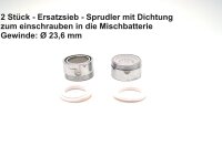 Wasserhahnfilter, Filter, 4 Stück zum einschrauben/(Nr. 38006)mit Dichtung,Sprud