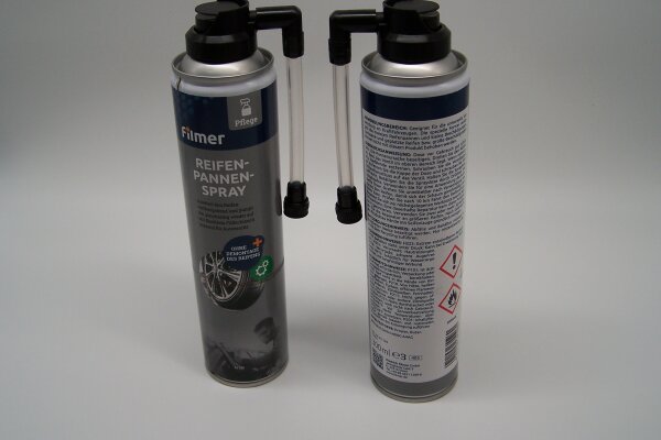 Reifen - Pannen - Spray, 2 x 300 ml mit Autoventil, 17,99 €