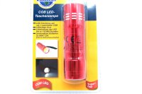 LED - Taschenlampe mit COB - LED, 4 Farben, kleine Schlaufe, 9 cm lang,