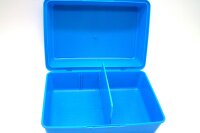 Brotdose  Lunchbox  Brotbüchse für Kinder 2 Stück rot - blau, H&B