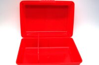 Brotdose  Lunchbox  Brotbüchse für Kinder 2 Stück rot - blau, H&B