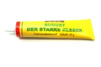 Universal  Klebstoff  August Der Starke  4 Tuben a. 43 g,