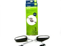 Fahrradspiegel 2er Set mit Reflektor, für links -...