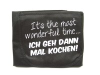 Kochschürze mit Tasche und Spruch Weihnachtssprüche lustige